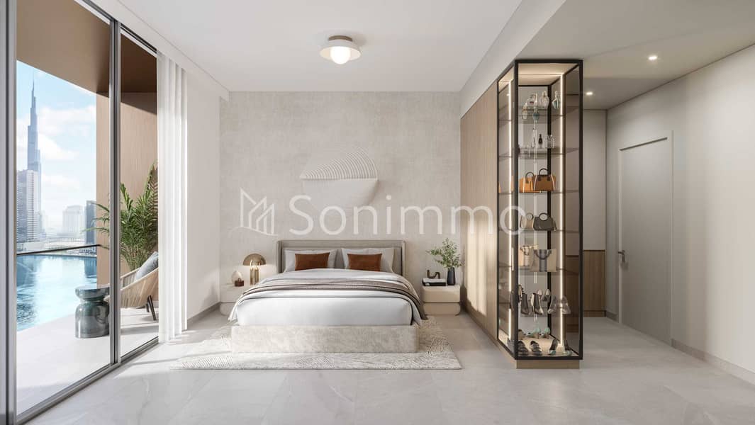 4 One River Point - Typical bedroom. jpg