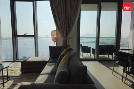 2 Bedroom Flat for Rent in Dubai Creek Harbour, Dubai - From Aug 20 I Water View I Mid Floor I Furnished