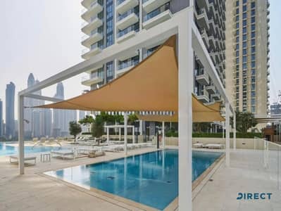 1 Bedroom Apartment for Rent in Dubai Harbour, Dubai - Partial Sea View | Beach Access | Ready to Move
