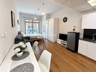 Studio for Rent in Jumeirah Village Circle (JVC), Dubai - BRIGHT FURNISHED STUDIO | POOL FACING | PRIME JVC