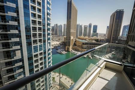 Studio for Rent in Dubai Marina, Dubai - Managed | Marina Views | Vacant