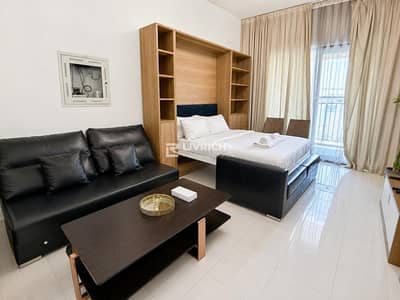 Studio for Rent in Arjan, Dubai - FURISHED | QUIET N HIGHLY DESIRABLE | 12 CHEQUES