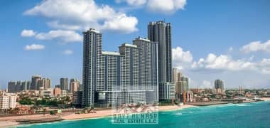 For Rent | 2BHK Sea View Apartment | High Floor | Corniche Tower, Ajman | 2013 Sqft | AED 70,000
