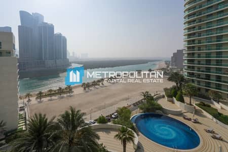 1 Bedroom Apartment for Rent in Al Reem Island, Abu Dhabi - Mangrove View | High Floor | 1BR with Balcony 1 Bedroom Apartment for Rent in Al Reem Island, Abu Dhabi - Mangrove View | High Floor | 1BR with Balcony