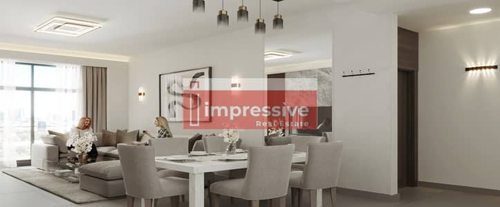 2 Bedroom Apartment for Sale in Liwan, Dubai - Dining Living. jpg 2 Bedroom Apartment for Sale in Liwan, Dubai - Dining Living. jpg