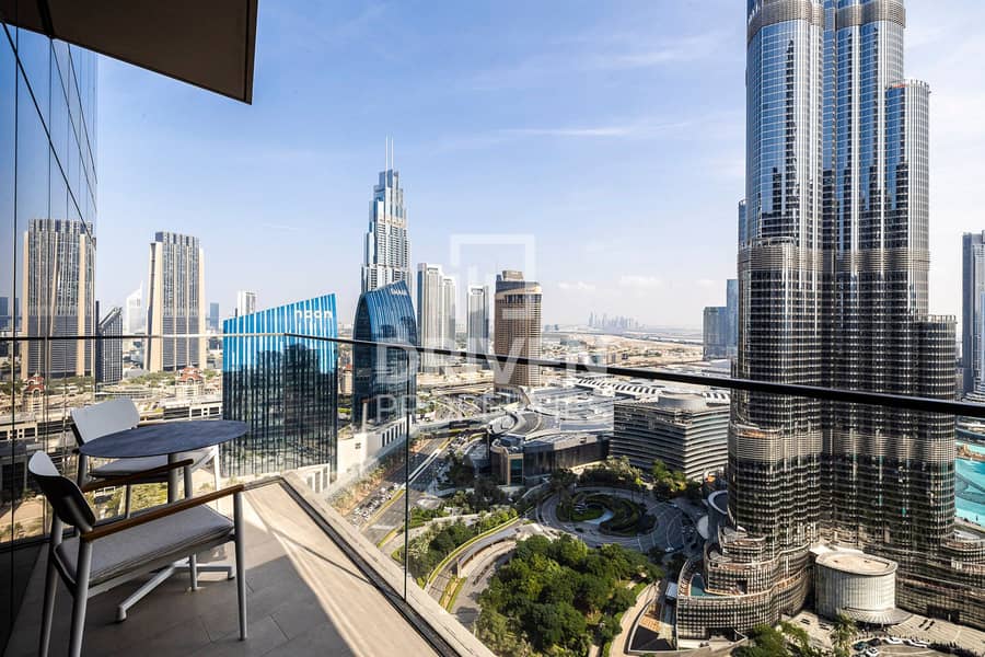 Furnished Apt w/ Burj and Fountain Views Furnished Apt w/ Burj and Fountain Views