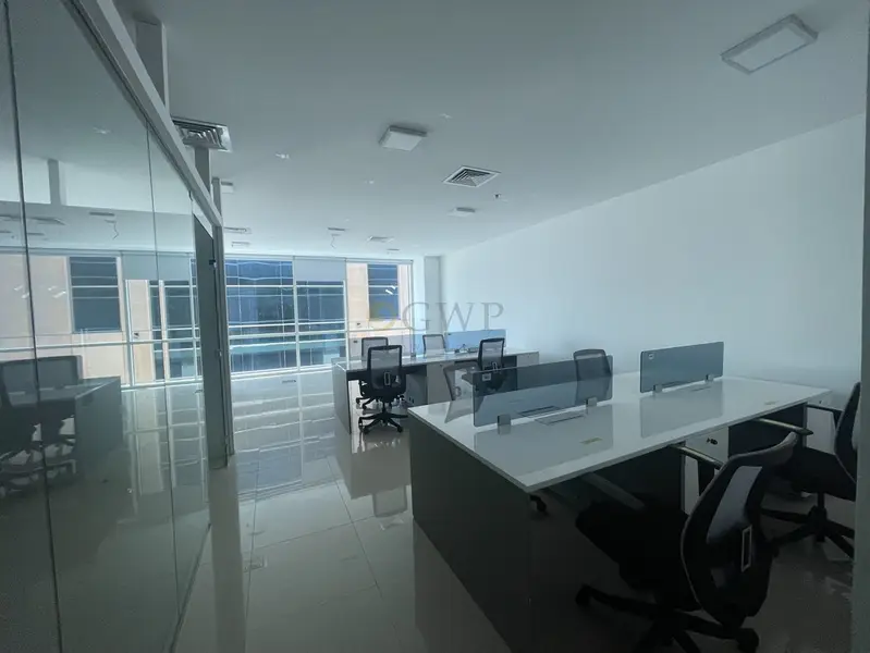 Fitted office with partition in Bay Square