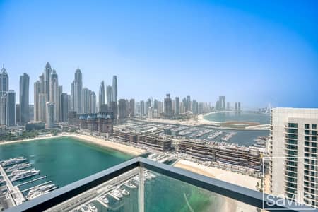 4 Bedroom Flat for Rent in Dubai Harbour, Dubai - Rare Unit l Sea and Dubai Eye View l Exclusive
