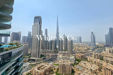2 Bedroom Apartment for Sale in Downtown Dubai, Dubai - Direct Burj View | Vacant | Best Layout