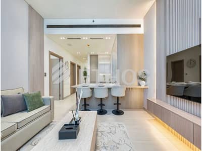 1 Bedroom Flat for Rent in Jumeirah Village Circle (JVC), Dubai - Luxury Furnished | With Study | Private Pool