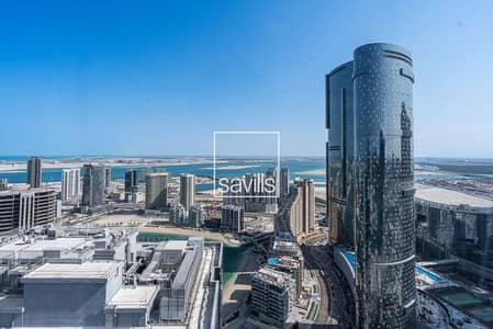 2 Bedroom Apartment for Sale in Al Reem Island, Abu Dhabi - High Floor | 2 BR + Maid + Study | Vacant
