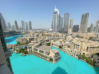 2 Bedroom Apartment for Rent in Downtown Dubai, Dubai - Chiller Free | Furnished | Water Views | Vacant 2 Bedroom Apartment for Rent in Downtown Dubai, Dubai - Chiller Free | Furnished | Water Views | Vacant