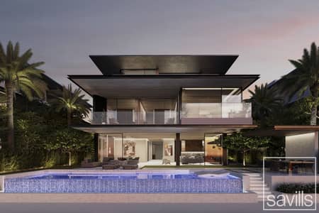 6 Bedroom Villa for Sale in Palm Jumeirah, Dubai - 3 Floor Brand New Villa Crown Garden Villa I 6 Bed
