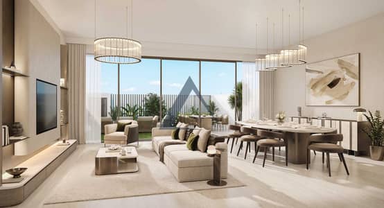 4 Cпальни Таунхаус Продажа в Джумейра Вилладж Серкл (ДЖВС), Дубай - TH Living Dining. jpg 4 Cпальни Таунхаус Продажа в Джумейра Вилладж Серкл (ДЖВС), Дубай - TH Living Dining. jpg