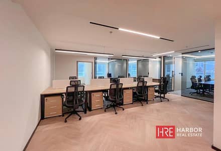 Office for Rent in Jumeirah Lake Towers (JLT), Dubai - Fully Fitted and Furnished | Vacant | Partitioned