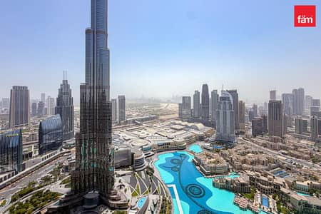 2 Bedroom Apartment for Rent in Downtown Dubai, Dubai - Burj Khalifa & Fountain View | High Floor | Vacant 2 Bedroom Apartment for Rent in Downtown Dubai, Dubai - Burj Khalifa & Fountain View | High Floor | Vacant