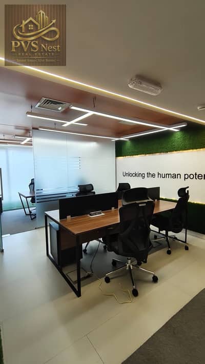 Office for Rent in Jumeirah Lake Towers (JLT), Dubai - EXPANSIVE FITTED OFFICE | 4 UNITS COMBINED | 4,700 SQ. FT. | IDEAL FOR GROUP OF COMPANIES | PRIME JL