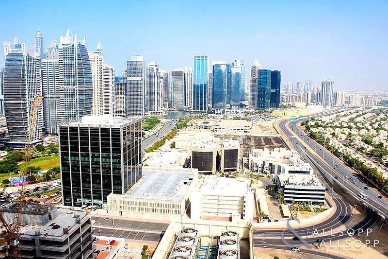 Full Emirates Living Lake Views | High Floor