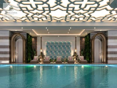 فلیٹ 2 غرفة نوم للبيع في الممزر، الشارقة - Copy of 4-FF - Swimming Pool V04. jpg