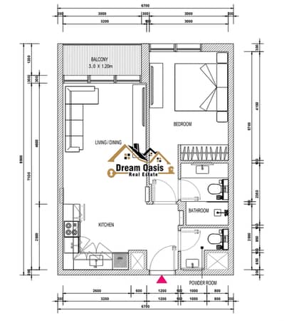 1 Спальня Апартаменты Продажа в Мувайли Коммерческая, Шарджа - 1000295219. jpg 1 Спальня Апартаменты Продажа в Мувайли Коммерческая, Шарджа - 1000295219. jpg