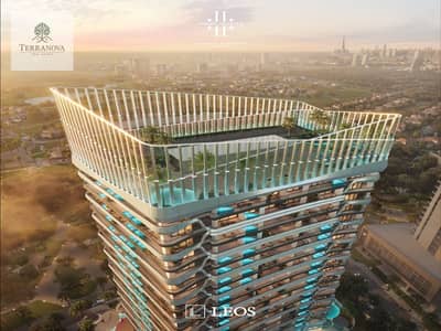 1 Schlafzimmer Wohnung zum zum Verkauf in Dubai Sports City, Dubai - HH2_Dusk_Bridsview. png