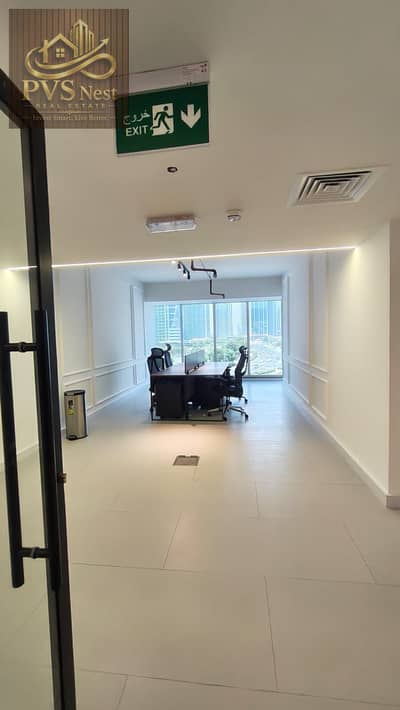 Office for Rent in Jumeirah Lake Towers (JLT), Dubai - FULLY FURNISHED OFFICE | 1,335 SQ. FT. | ROAD FACING | READY TO MOVE IN | DUBAI ARCH TOWER, JLT