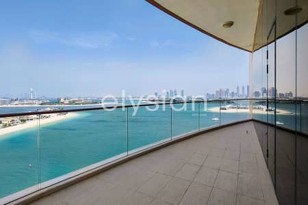 3 Bedroom Apartment for Rent in Palm Jumeirah, Dubai - High Floor | Stunning Sea Views I Best 3 bed