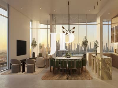 2 Bedroom Flat for Sale in Dubai Design District (D3), Dubai - Penthouse - Kitchen & Dining. jpg 2 Bedroom Flat for Sale in Dubai Design District (D3), Dubai - Penthouse - Kitchen & Dining. jpg
