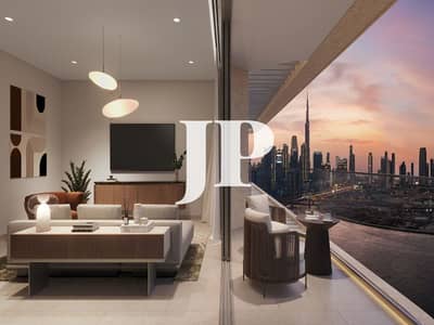 4 Schlafzimmer Wohnung zum zum Verkauf in Dubai Design District (D3), Dubai - 1 Bedroom - Living Room. jpg 4 Schlafzimmer Wohnung zum zum Verkauf in Dubai Design District (D3), Dubai - 1 Bedroom - Living Room. jpg