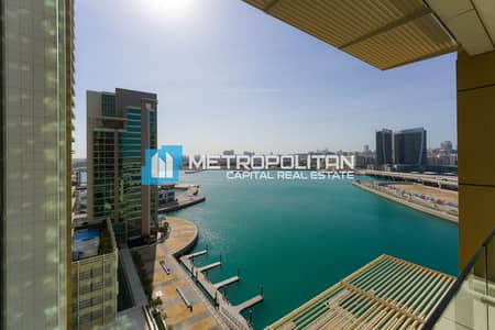 3 Bedroom Apartment for Rent in Al Reem Island, Abu Dhabi - Full Sea View | 3BR with Maids | Prime Location