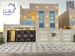 للايجار : فيلا موردن أول ساكن بمنطقه الياسمين _عجمان ( طابقين + روف ) موقع متميز بالقرب لحديقه الحميديه علي شارع الشيخ محمد بن زايد _ جاهزه للسكن