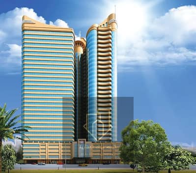 شقة 2 غرفة نوم للبيع في شارع الشيخ مكتوم بن راشد، عجمان - Conqueror-Tower-Exterior-View. webp شقة 2 غرفة نوم للبيع في شارع الشيخ مكتوم بن راشد، عجمان - Conqueror-Tower-Exterior-View. webp