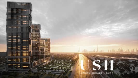 شقة 2 غرفة نوم للبيع في شوبا هارتلاند، دبي - Side shot. jpg