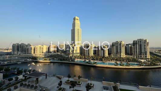 2 Bedroom Apartment for Rent in Dubai Creek Harbour, Dubai - Unfurnished | Lagoon View | Vacant