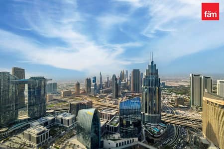 3 Bedroom Apartment for Rent in Downtown Dubai, Dubai - Furnished | Vacant | Skyline Views | Highfloor 3 Bedroom Apartment for Rent in Downtown Dubai, Dubai - Furnished | Vacant | Skyline Views | Highfloor