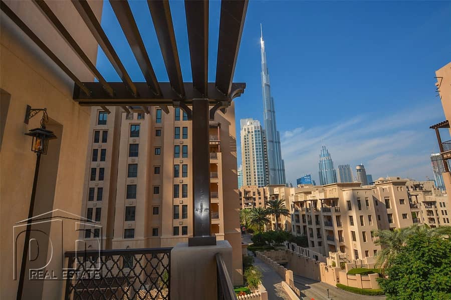 Available now | Stunning unit with Burj views