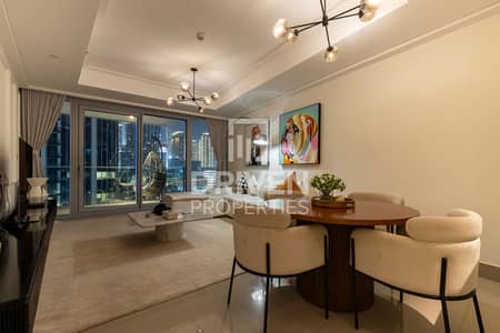 2 Bedroom Apartment for Sale in Downtown Dubai, Dubai - Burj Khalifa View | Fully Furnished | Large Layout