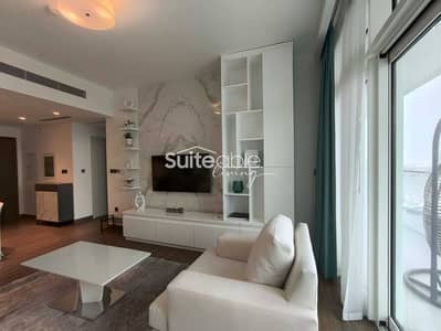 2 Bedroom Flat for Rent in Dubai Harbour, Dubai - Exclusive 2BR | Fully Furnished | Beachfront Living