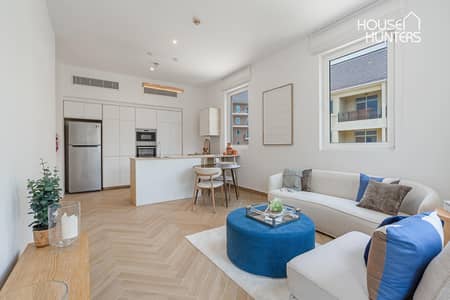 1 Bedroom Apartment for Rent in Motor City, Dubai - Stunning 1BR+Study | Corner Unit | Bright 1 Bedroom Apartment for Rent in Motor City, Dubai - Stunning 1BR+Study | Corner Unit | Bright