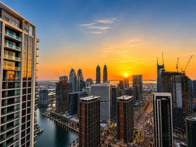 1 Bedroom Flat for Rent in Business Bay, Dubai - HIGH FLOOR || 06 SERIES || CANAL & SKYLINE VIEWS