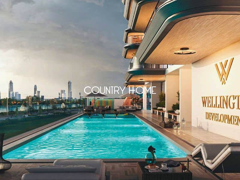 Investment | water-front 2BHK+Study + Jacuzzi | Fully furnished | 4 years post-handover PP - Image 12
