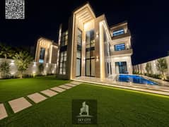 بناء5000قدم مع مصعد مع مسبح مع الكهرباء والمياه والمكيفات والتسجيل