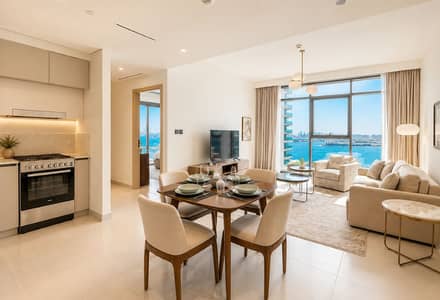 1 Bedroom Flat for Sale in Dubai Harbour, Dubai - Sea View / Furnished / Wheel in Suitcases