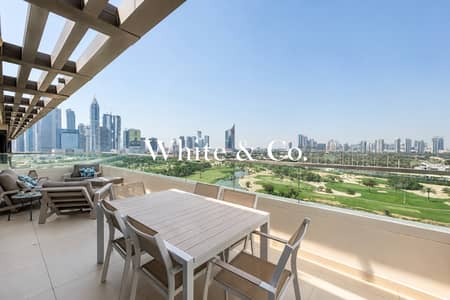 3 Bedroom Apartment for Rent in The Hills, Dubai - High Floor | Scenic View | Spacious Living