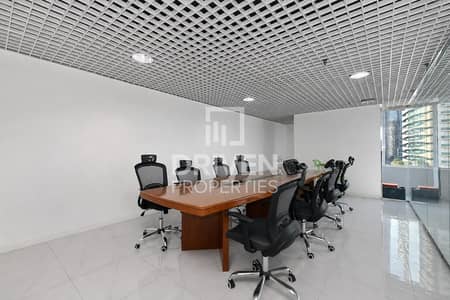 Office for Rent in Business Bay, Dubai - Furnished Unit | Partitioned | Prime Location