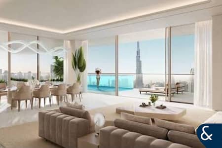 1 Bedroom Apartment for Sale in Downtown Dubai, Dubai - Luxury Branded 1 Bed | Burj Khalifa Views
