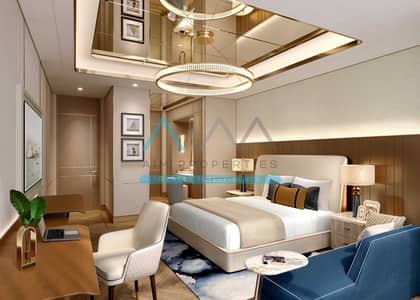 迪拜海港城, 迪拜 1 卧室公寓待售 - Harbour_Lights-Luxury-Bedroom. jpg 迪拜海港城, 迪拜 1 卧室公寓待售 - Harbour_Lights-Luxury-Bedroom. jpg