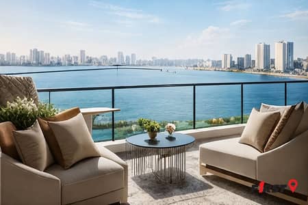 شقة 2 غرفة نوم للبيع في الخان، الشارقة - balcony. png