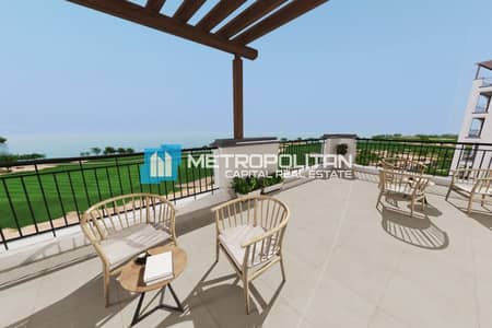 3 Bedroom Apartment for Sale in Yas Island, Abu Dhabi - Golf Course View | High Floor 3BR+M | Huge Balcony 3 Bedroom Apartment for Sale in Yas Island, Abu Dhabi - Golf Course View | High Floor 3BR+M | Huge Balcony