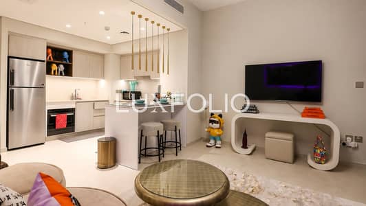 1 Bedroom Flat for Rent in Dubai Creek Harbour, Dubai - Designer Furnished | Exclusive Interior | Beach Access